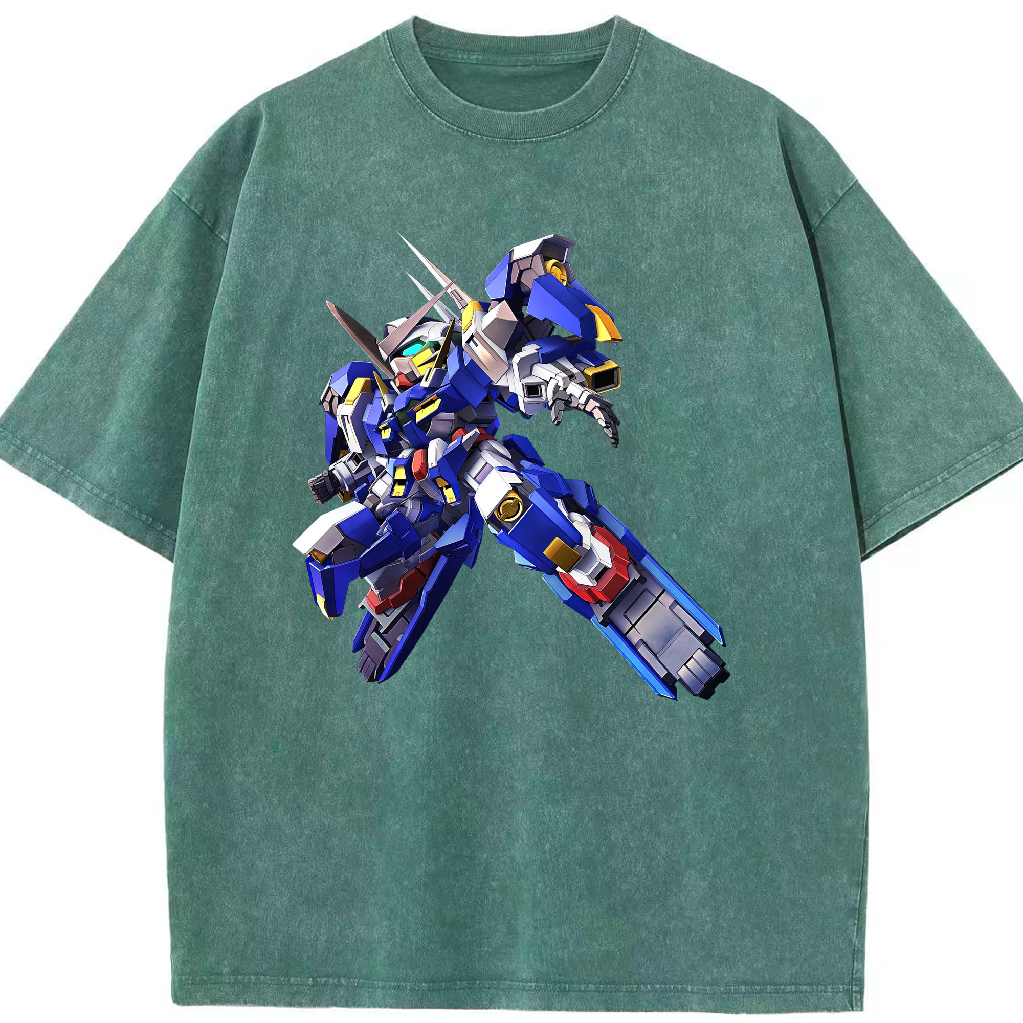 （画像用） 機動戦士ガンダム Mobile Suit Gundam 綿100% ヴィンテージ風 半袖Tシャツ（フロントプリント）